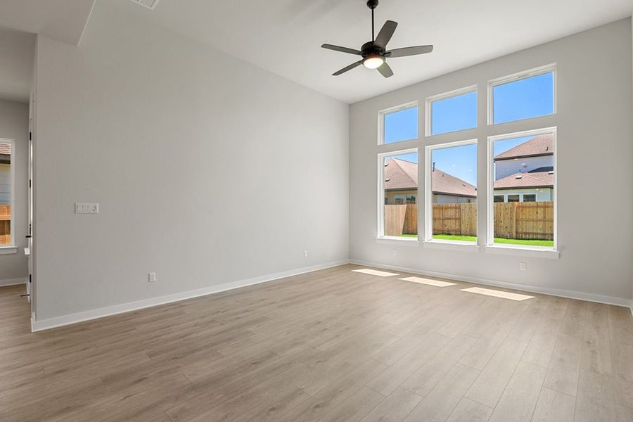 Spacious, unfurnished interior of a new home in Lagos Reserve, Manor (Image 29). Spacious, unfurnished interior of a new home in Lagos Reserve, Manor (Image 29).