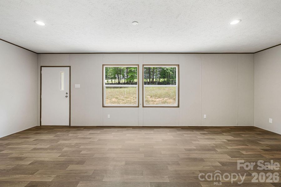 Front door (looking from kitchen)