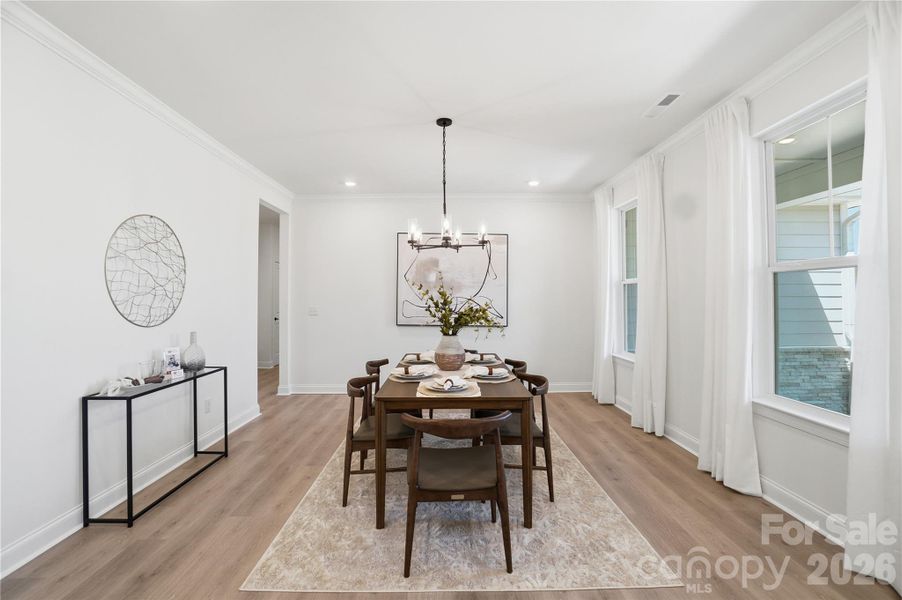 Furnished interior view inside a new home in Lancaster Hwy, Waxhaw (Image 41).