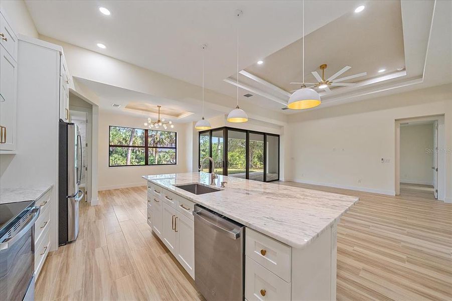 Furnished interior view inside a new home in , North Port (Image 10). Furnished interior view inside a new home in , North Port (Image 10).