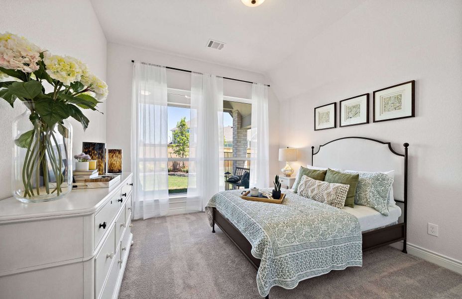 Representative furnished interior of a home built from the 3546 by Ravenna Homes in Artavia 70′, Conroe (Image 22).