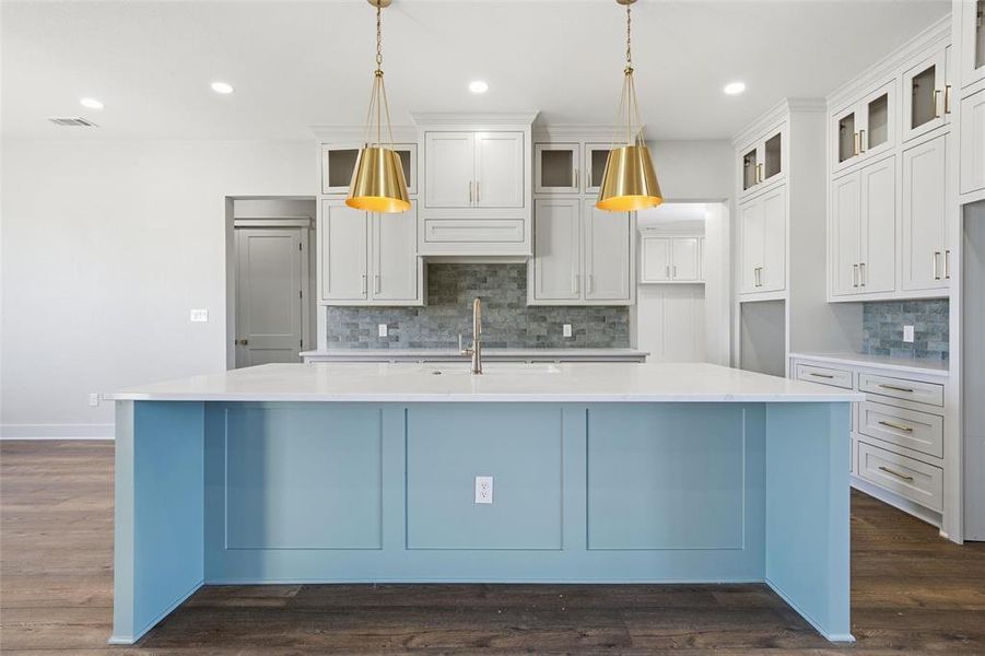 Furnished interior view inside a new home in , China Spring (Image 16).