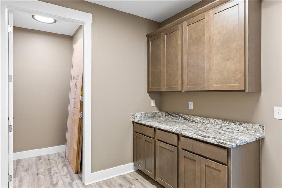 Furnished interior view inside a new home in , Ellijay (Image 9).