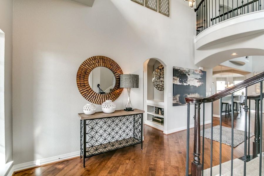 Furnished interior view inside a new home in Marvida, Cypress (Image 4).