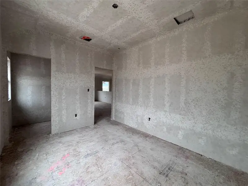 In-progress construction of a new home in The Colony 45s, Bastrop, TX (Image 7).