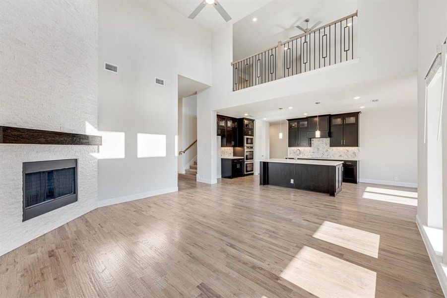 Spacious, unfurnished interior of a new home in Hayes Crossing, Midlothian (Image 20).