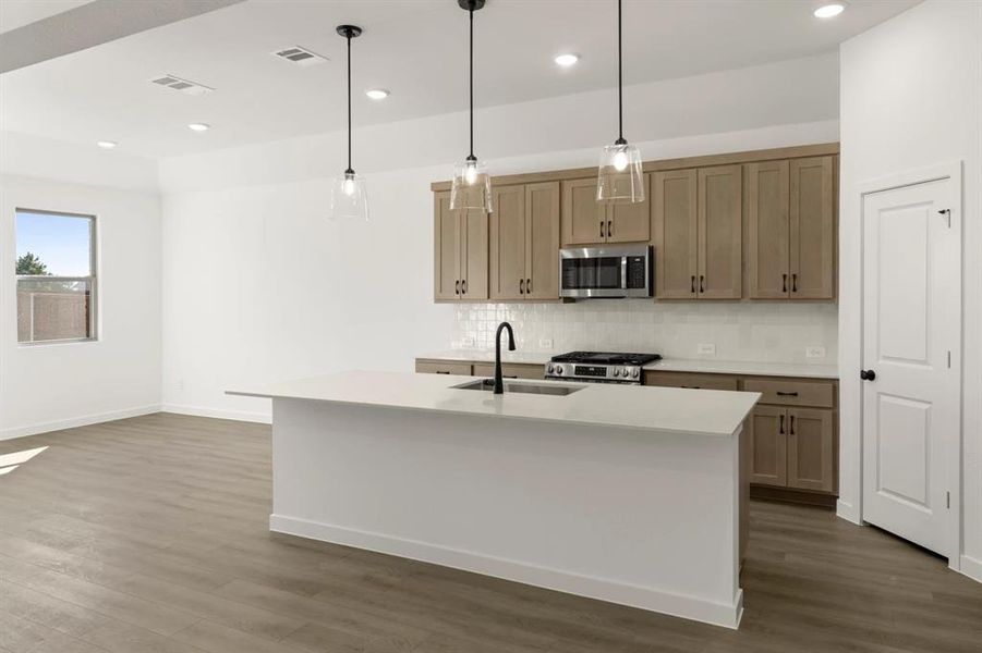 Kitchen featuring the Artisan Collection