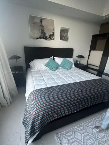 Furnished interior view inside a new home in , Miami (Image 14).