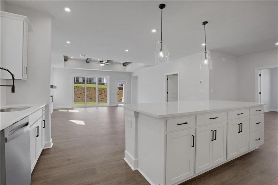 Furnished interior view inside a new home in Gatherings® at GreenHouse, Marietta (Image 6).