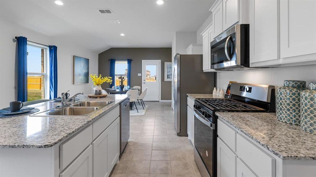 Furnished interior view inside a new home in Springhill South, Boyd (Image 31).