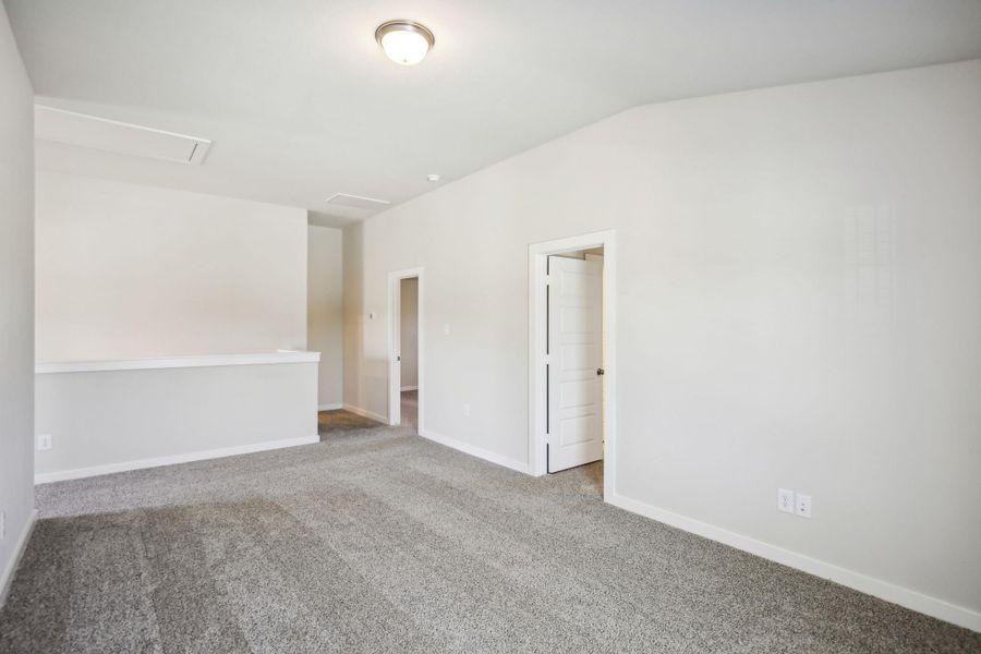 Photo is not of the actual home, but is an inspirational photo of builder’s model home and may depict options, furnishings, and/or decorator features that are not included