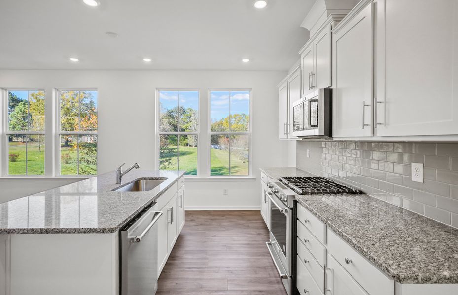 Open Kitchen with an Island