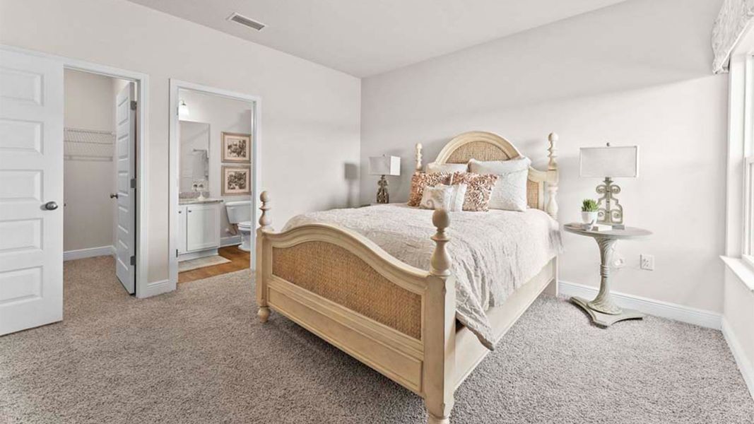 Representative furnished interior of a home built from the The Camden by D.R. Horton in Liberty, Panama City (Image 34).