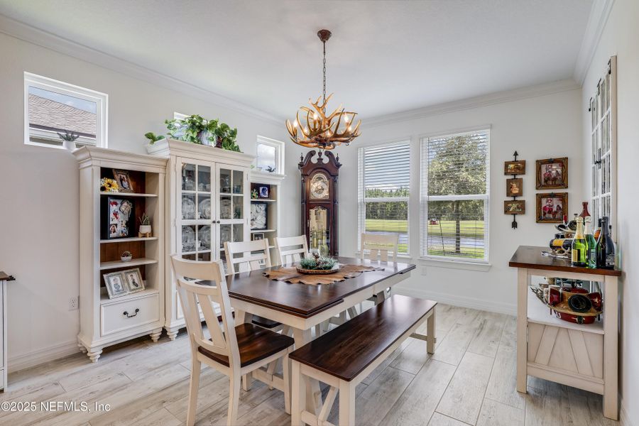 Furnished interior view inside a new home in , Jacksonville (Image 14).