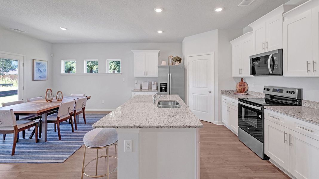 Furnished interior view inside a new home in Riverwood Gardens, Oakland (Image 9).
