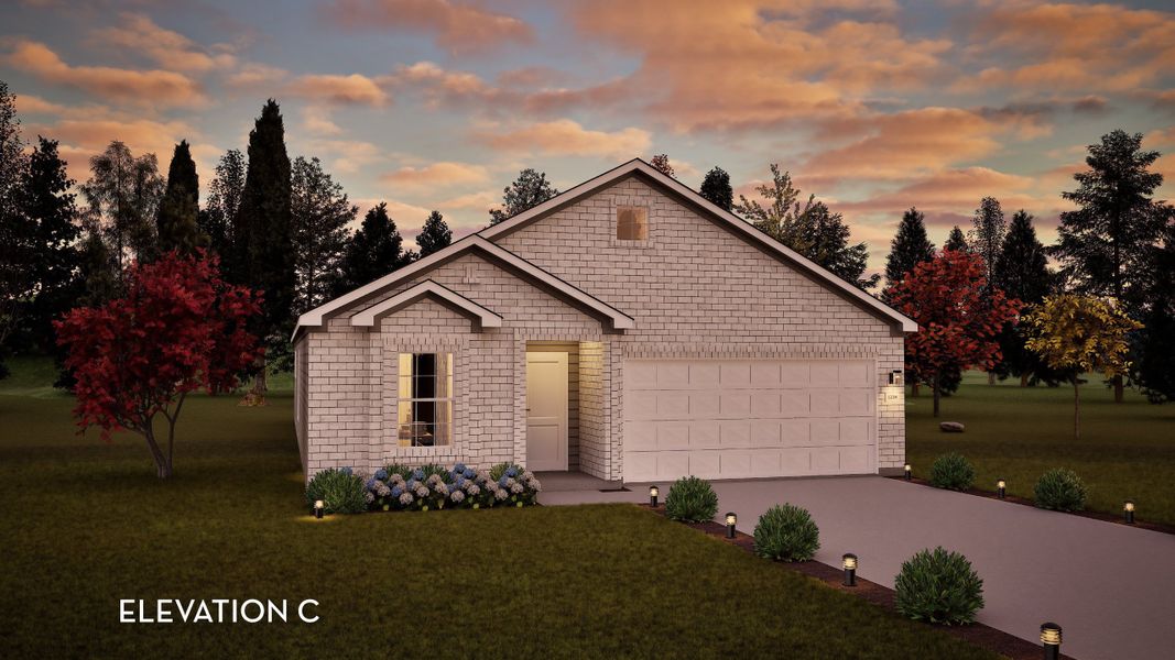 Representative exterior photo of a completed home built from the Aquila by CastleRock Communities in Brush Creek, Fairview, TN (Image 15).