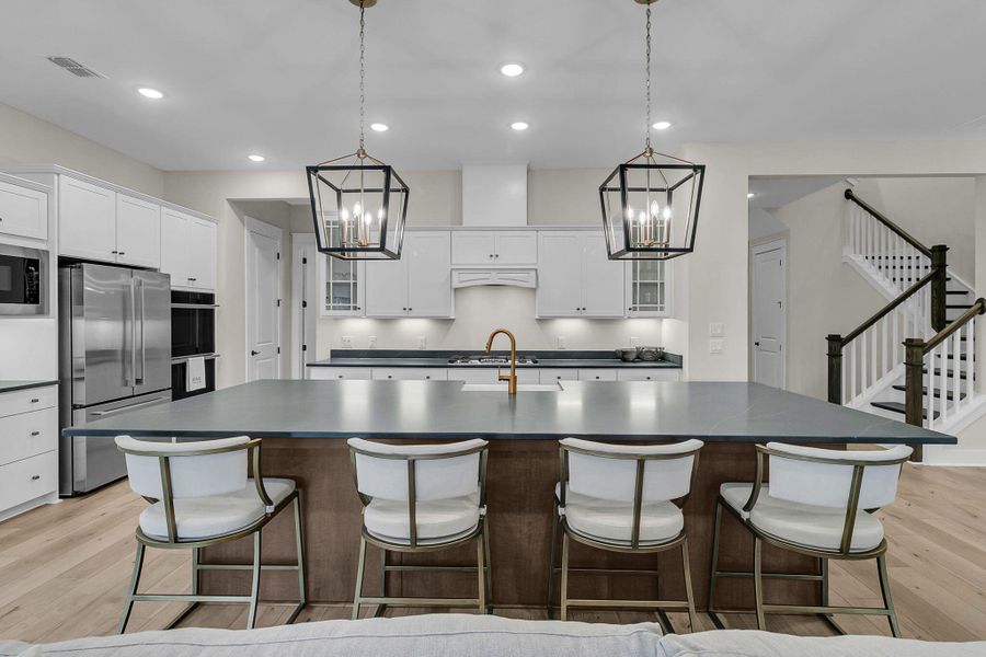 Furnished interior view inside a new home in , Summerville (Image 9).