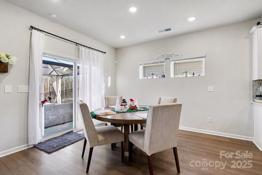 Furnished interior view inside a new home in Shepherds Landing, Mooresville (Image 11).