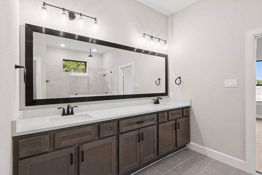 Furnished interior view inside a new home in Colton 45' Homesites, Todd Mission (Image 13).