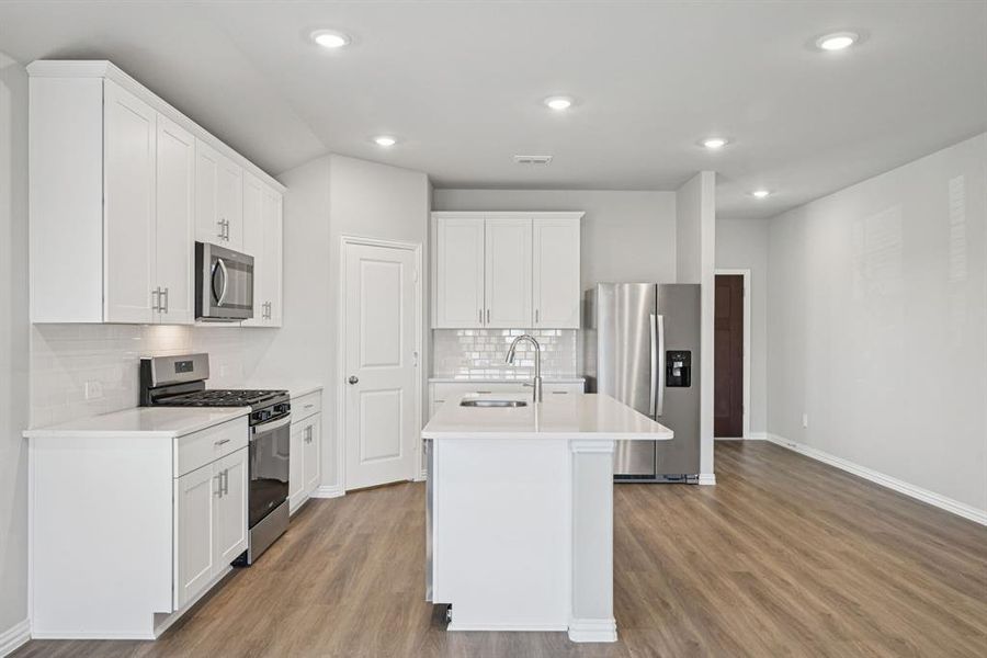 Photo is not of the actual home, but is an inspirational photo of builder’s model home and may depict options, furnishings, and/or decorator features that are not included.