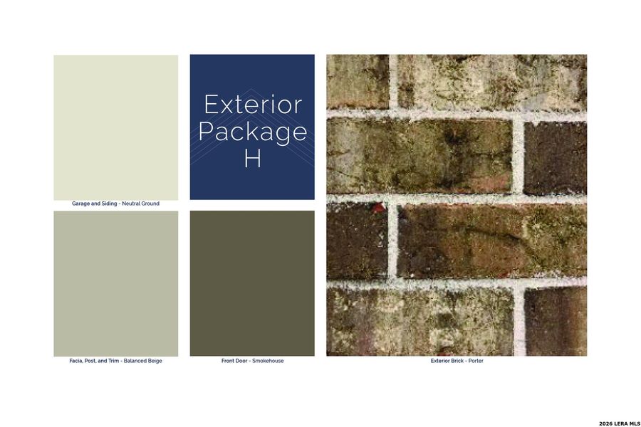Sample of building materials used in homes in Paloma Park, Converse (Image 16).