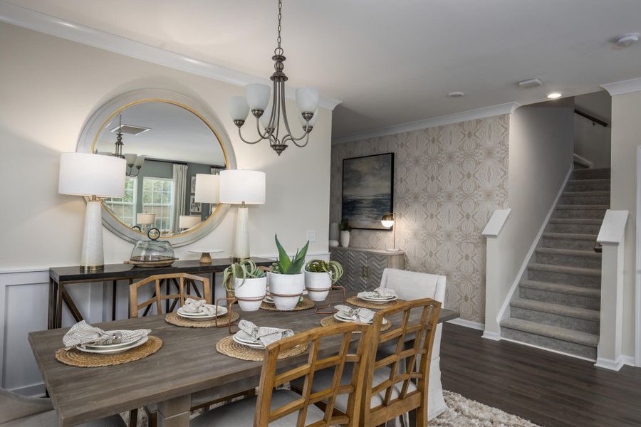 Furnished interior view inside a new home in Cypress Preserve, Moncks Corner (Image 6).