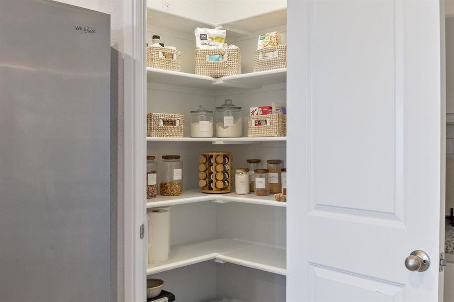 Walk-in pantry next to your Whirlpool fridge Walk-in pantry next to your Whirlpool fridge
