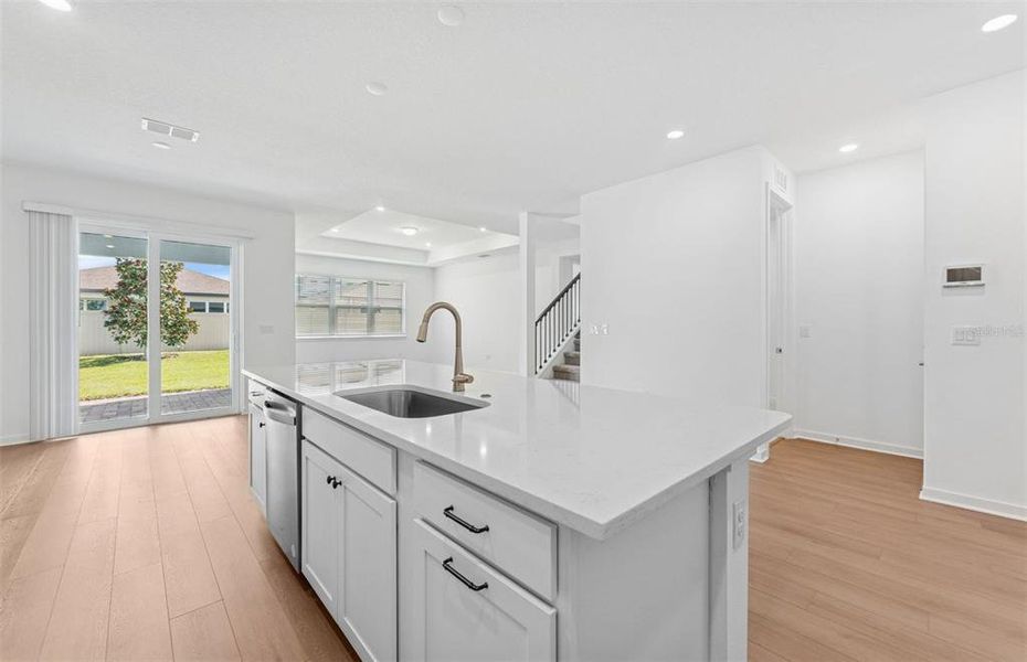 Furnished interior view inside a new home in Waterset, Apollo Beach (Image 3). Furnished interior view inside a new home in Waterset, Apollo Beach (Image 3).