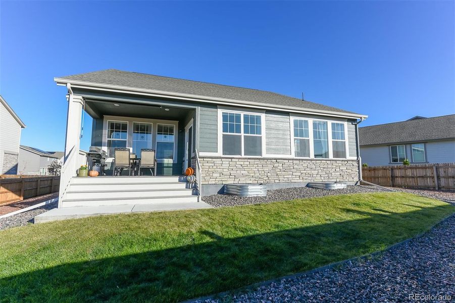 Exterior details and patio area of a home in , Aurora (Image 20). Exterior details and patio area of a home in , Aurora (Image 20).