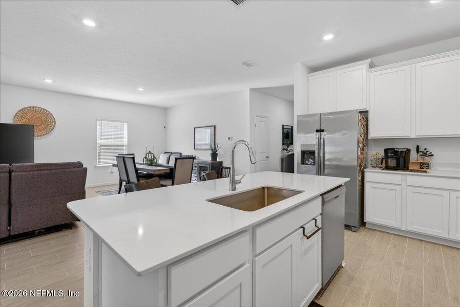 Furnished interior view inside a new home in , Jacksonville (Image 12).