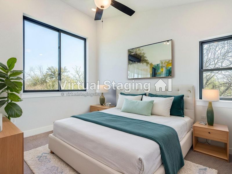 Furnished interior view inside a new home in , Austin (Image 9).