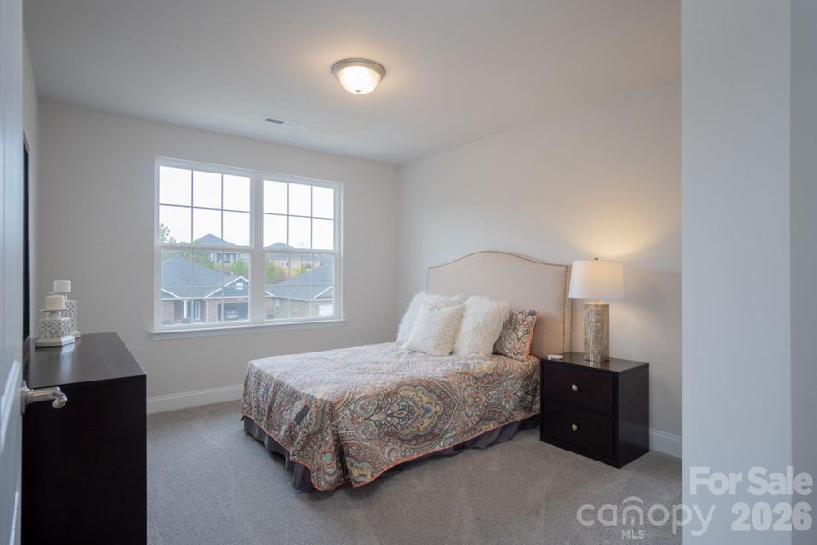 Secondary bedroom. Options and Colors may vary