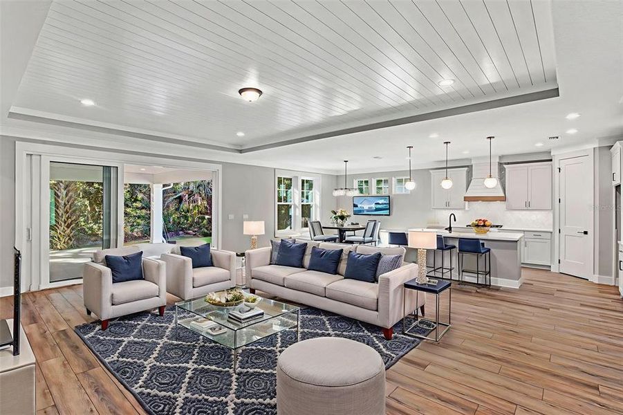 Furnished interior view inside a new home in , Palm Coast (Image 10).