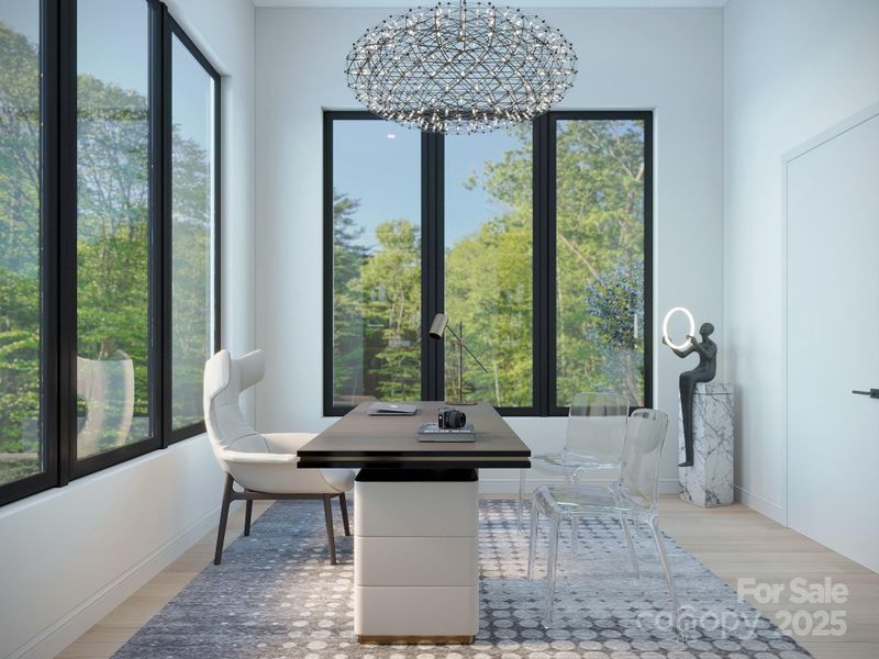 Furnished interior view inside a new home in , Arden (Image 6).