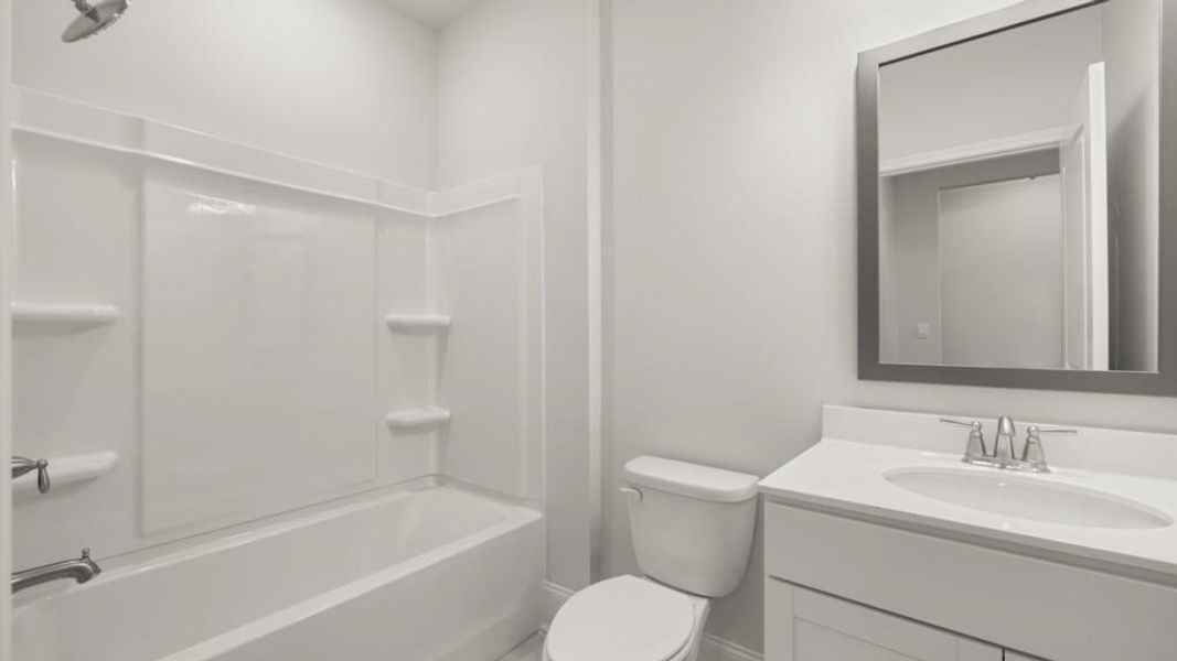 Furnished interior view inside a new home in , Dallas (Image 12).