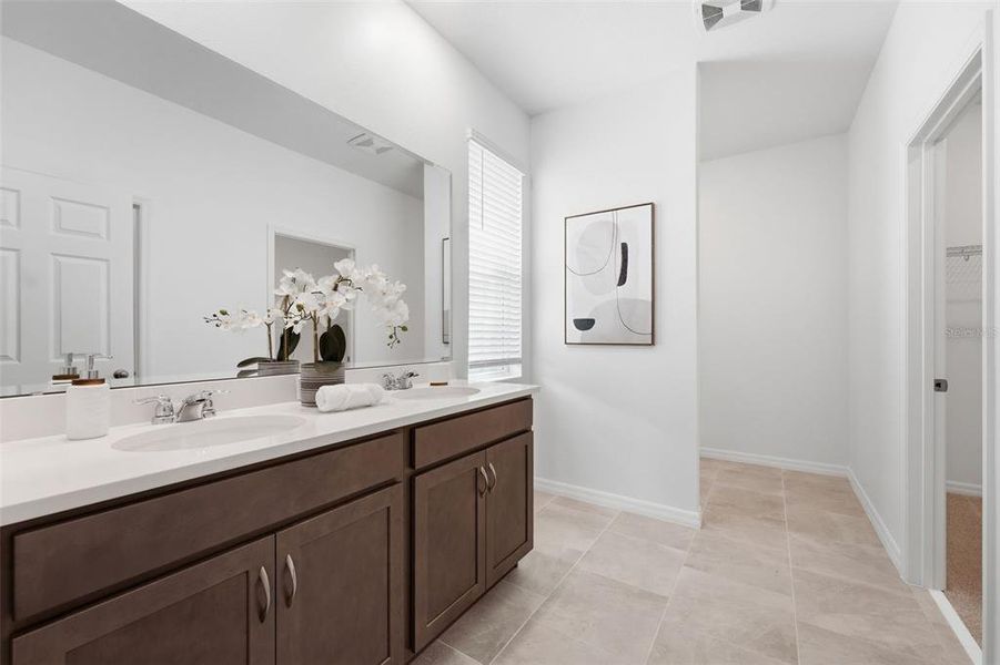 Furnished interior view inside a new home in Marion Ridge, Haines City (Image 18).