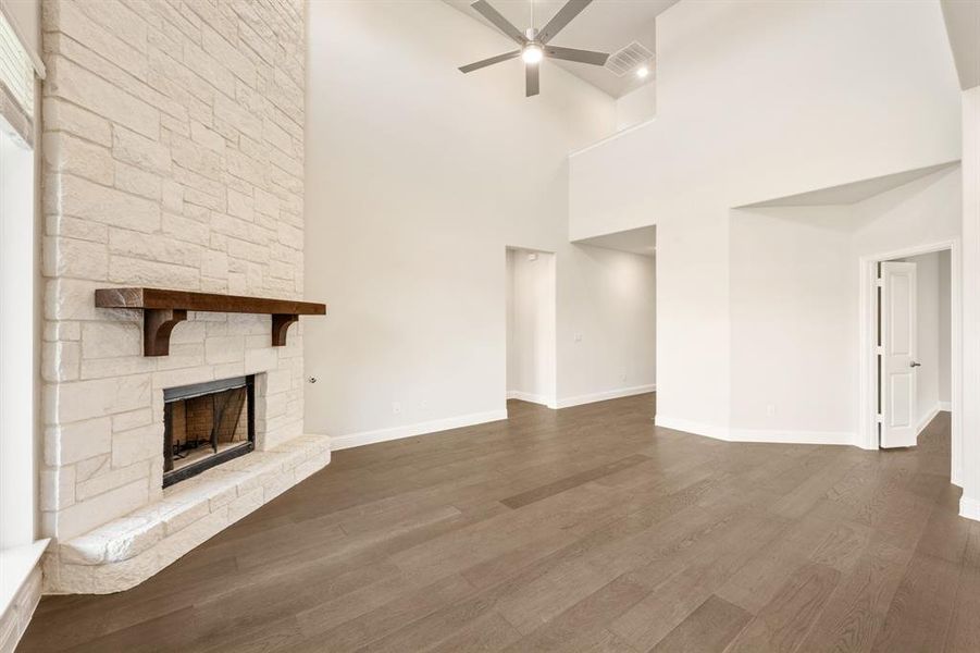 Spacious, unfurnished interior of a new home in Liberty, Melissa (Image 32). Spacious, unfurnished interior of a new home in Liberty, Melissa (Image 32).