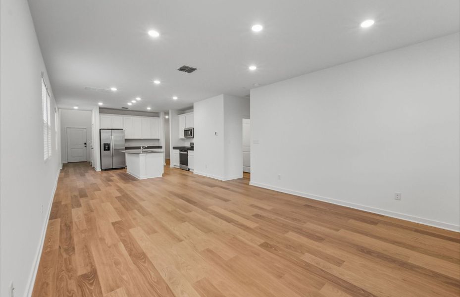 Representative unfurnished interior of a home built from the Fentress by Centex in Larson Crossing, Elgin (Image 19).
