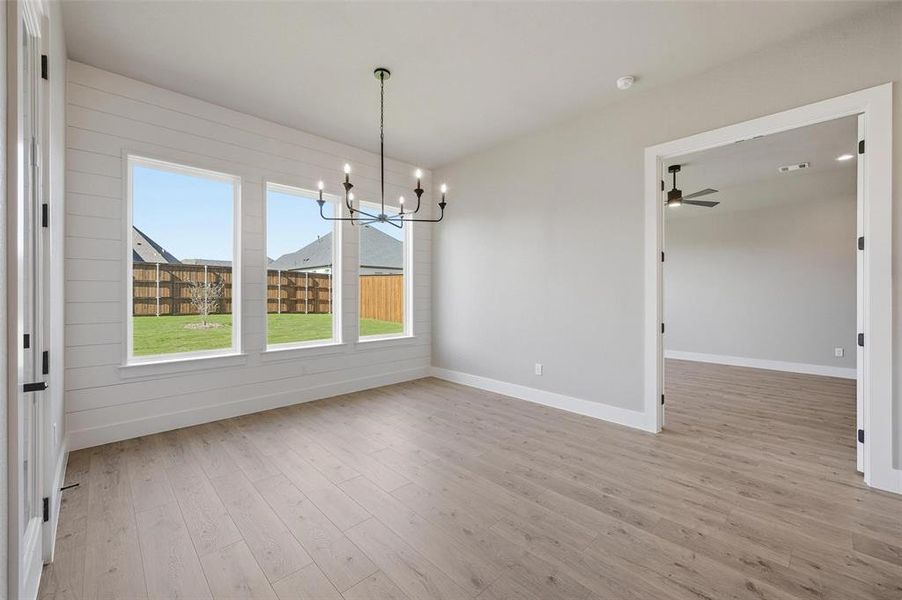 Spacious, unfurnished interior of a new home in LeTara, Haslet (Image 21).