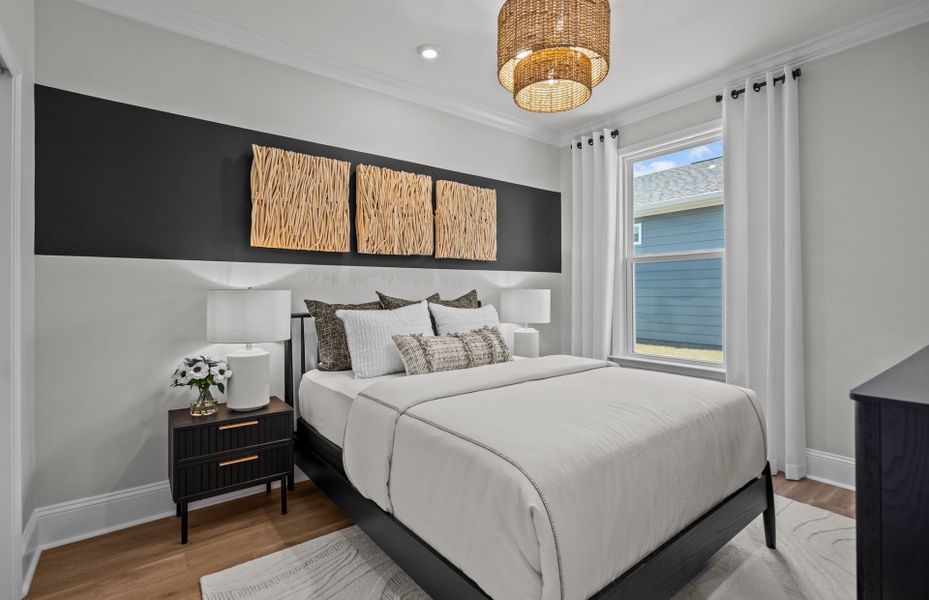 Furnished interior view inside a new home in The Haven at Riverlights, Wilmington (Image 9).