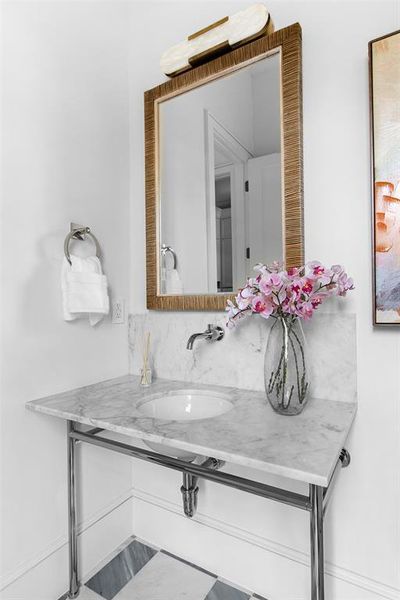 Close-up of interior finishes inside a home in , Dallas (Image 20).