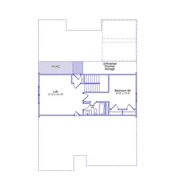 2D floor plan layout of this home in Ovation at Sweetbrier, Durham, NC (Image 3). 2D floor plan layout of this home in Ovation at Sweetbrier, Durham, NC (Image 3).