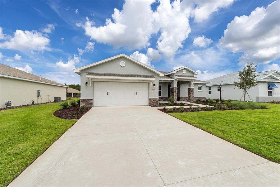 Exterior details and patio area of a home in On Top of the World Communities, Ocala (Image 22).