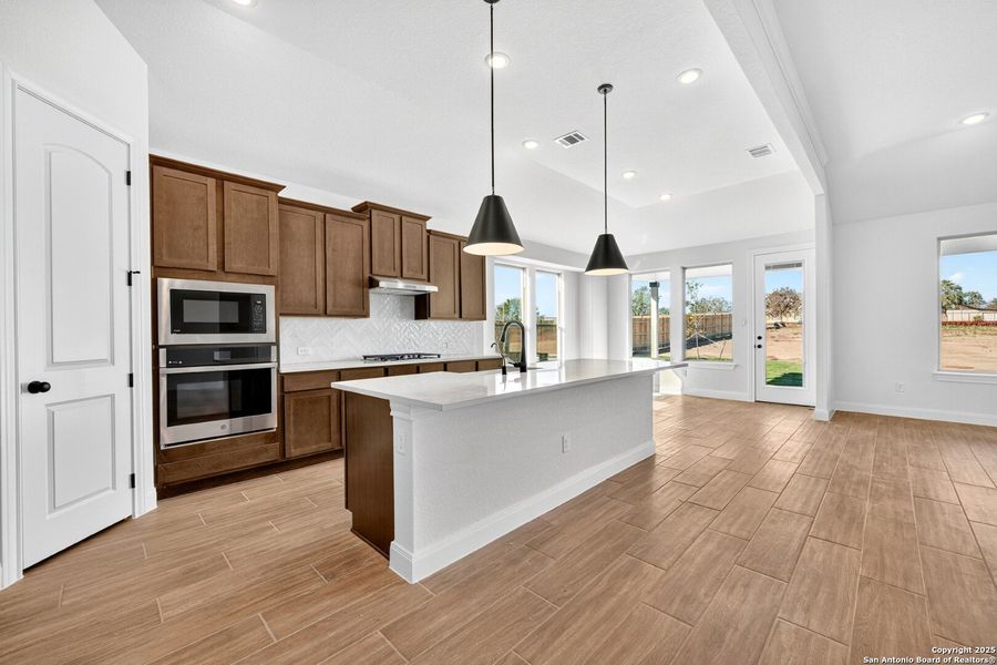 Furnished interior view inside a new home in Preserve at Annabelle Ranch, San Antonio (Image 14). Furnished interior view inside a new home in Preserve at Annabelle Ranch, San Antonio (Image 14).