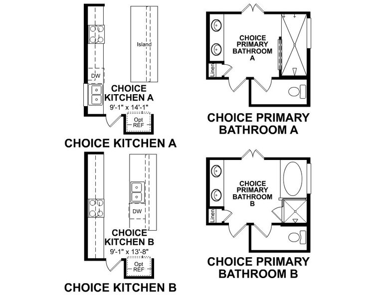 2D floor plan layout for the Meridian by Beazer Homes in Madeley Creek: Premier Collection, Conroe, TX (Image 5). 2D floor plan layout for the Meridian by Beazer Homes in Madeley Creek: Premier Collection, Conroe, TX (Image 5).