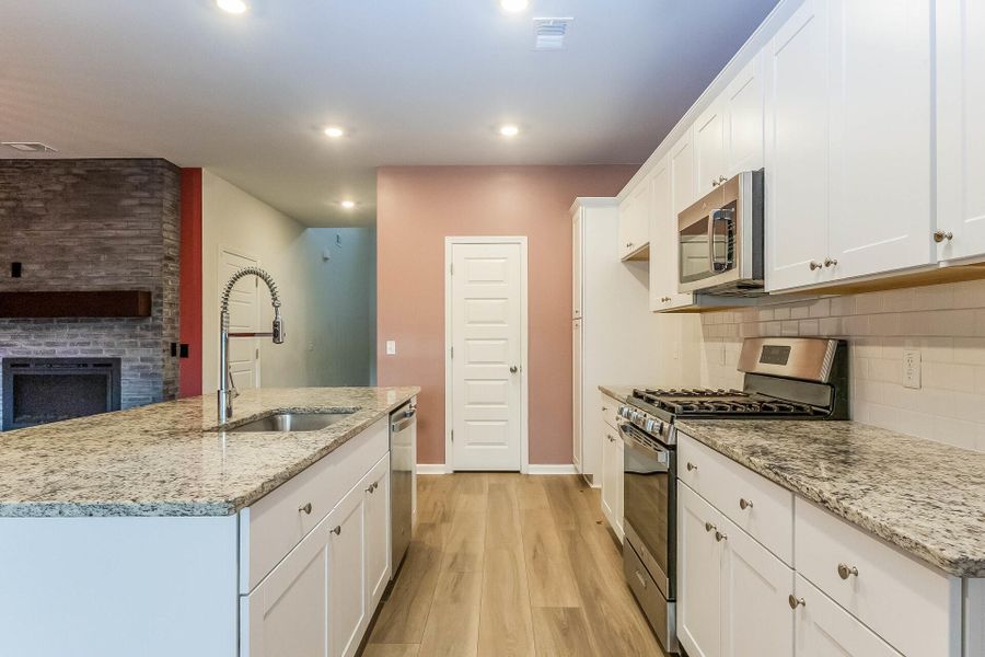 Furnished interior view inside a new home in Heron's Walk at Summers Corner, Summerville (Image 5).