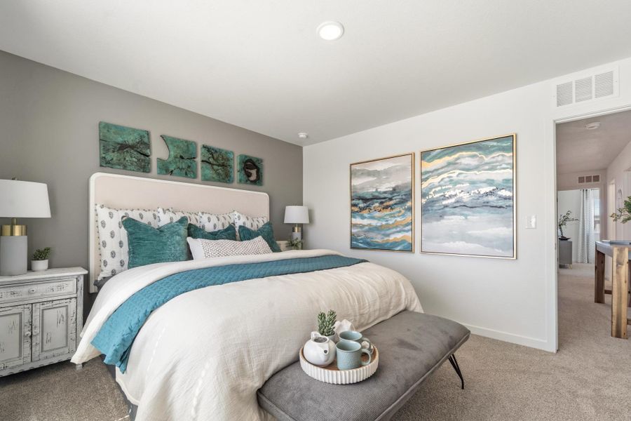 Furnished interior view inside a new home in Conestoga, Ault (Image 19).