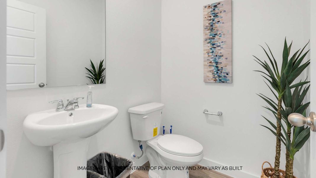 Furnished interior view inside a new home in Overlook West, Wolfforth (Image 12).