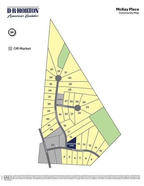 McKay Place Site Map