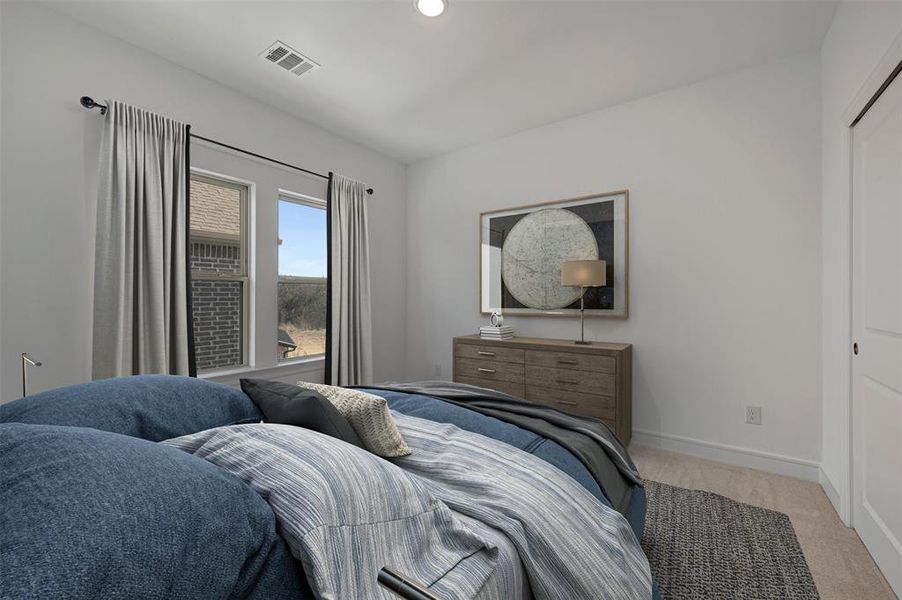 Furnished interior view inside a new home in Heath Golf & Yacht Villas, Heath (Image 18).